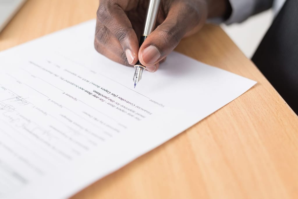 Snap +Opt Eprex: a assinatura de um contrato com caneta