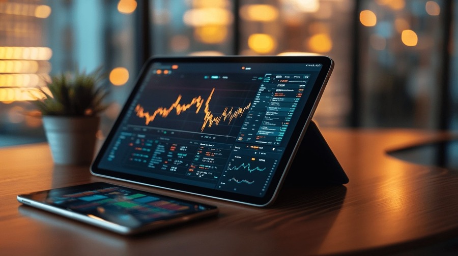 Plataforma de comercio de tabletas Plataforma de trading em tablet